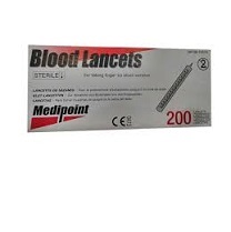 medipoint blood lancets